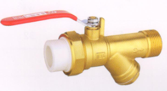 吕丰球阀_LF210外螺纹长柄PP-R带过滤器球阀