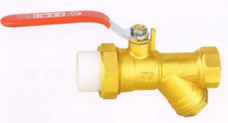 吕丰球阀_LF210A内螺纹长柄PP-R带过滤器球阀