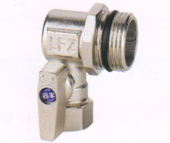 吕丰球阀_LF261末端单路分水器（左堵头）