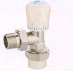 吕丰温控阀_LF154 PP-R角式温控阀