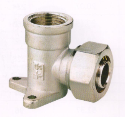 吕丰铝塑管卡套式_LF310 铝塑管卡套式-带座弯头