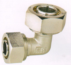 吕丰铝塑管卡套式_LF312 铝塑管卡套式-异径弯头