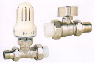 吕丰温控阀_LF150P PER热熔温控自动调节阀（直式）（卫生间背篓套阀）