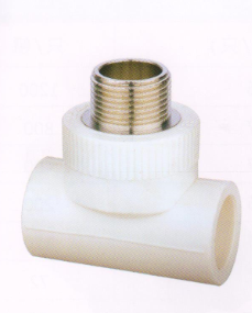 吕丰工程PP-R管件_LF606 PPR-外丝三通