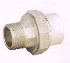 吕丰精品PP-R管件_LF667精品PPR-外丝活接直接