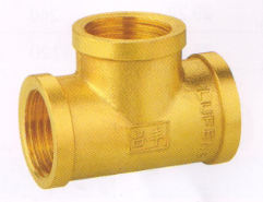 吕丰通用管件_LF704通用铜管件-三通