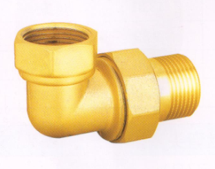 吕丰通用管件_LF718通用铜管件-内外活接弯头