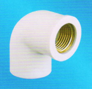 宏岳PVC_U给水管材管件（白色、灰色)__铜内丝弯头