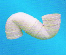 宏岳PVC_U排水管材管件__无口S弯