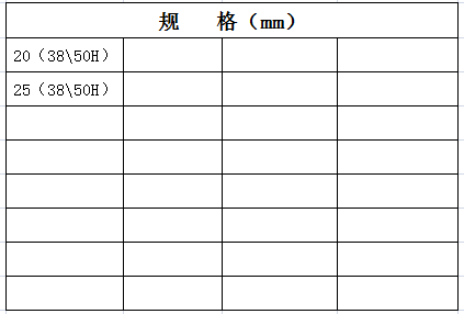 宏岳PVC_U阻燃管材管件__暗装开关盒（带活动脚）规格