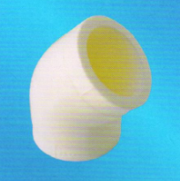 宏岳PP-R管材管件(白色、灰色、绿色)__45°弯头