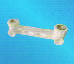 宏岳PP-R管材管件__双联带座弯头