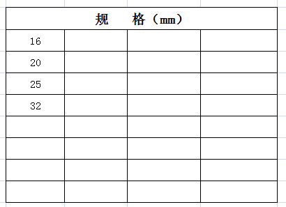 宏岳PB系列__PB管材规格