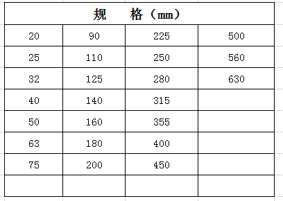 宏岳HDPE管件__90°弯头规格