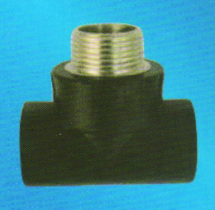 宏岳HDPE管件__外螺纹三通