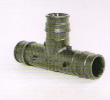  宏岳PE-Xa管材__PPSU快易管件等径三通