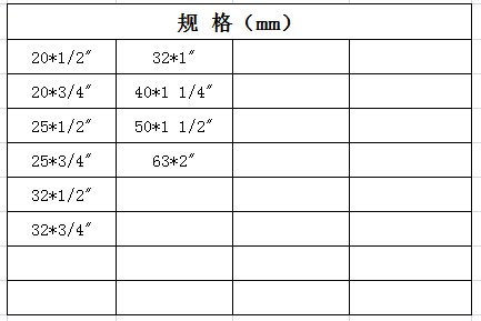 宏岳PE-RT管件_外丝接头规格
