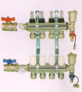 宏岳分集水器系列_直视可视流量分集水器