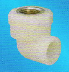  宏岳PE-RT管件_内丝弯头