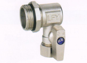 吕丰球阀_LF261末端单路分水器（右堵头）