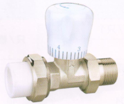 吕丰温控阀_LF157 PP-R直式温控阀