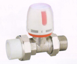 吕丰温控阀_LF157a PP-R直式温控阀(双套)