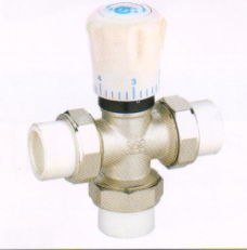 吕丰温控阀_LF160 PP-R暖气三通阀