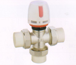 吕丰温控阀_LF160a PP-R暖气三通阀（双套）