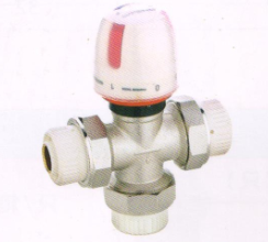 吕丰温控阀_LF161a RPAP5暖气三通阀（双套）