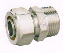 吕丰铝塑管卡套式_LF303 铝塑管卡套式-外丝直接