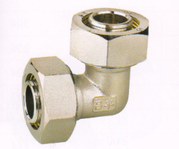 吕丰铝塑管卡套式_LF307 铝塑管卡套式-等径弯头