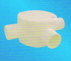 宏岳PVC_U阻燃管材管件__圆接线盒（三通）