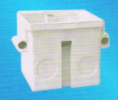 宏岳PVC_U阻燃管材管件__安装开关方盒（带穿筋）